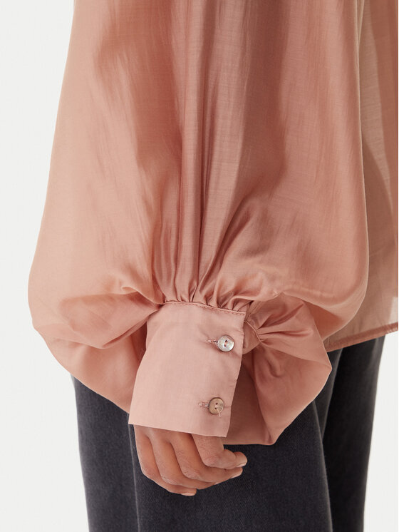 ViCOLO ViCOLO Bluza TF0314 Rjava Regular Fit