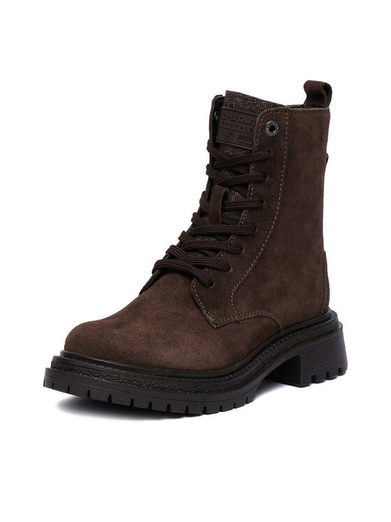 G-STAR G-Star Raw Šnurovacia obuv CEO-WI16-BELLA-01 Tmavo hnedá