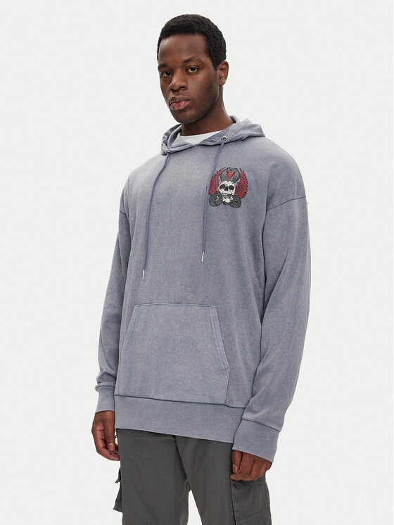 Brave Soul Brave Soul Pulóver MSS-627PEROXIDE Kék Regular Fit