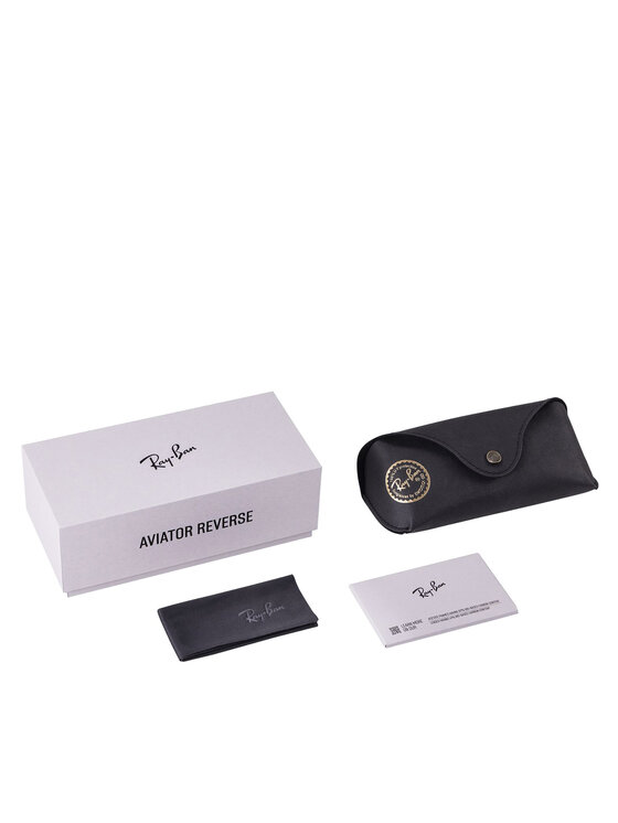 Ray-Ban Ray-Ban Slnečné okuliare Aviator Reverse 0RBR0101S 001/VR Zlatá