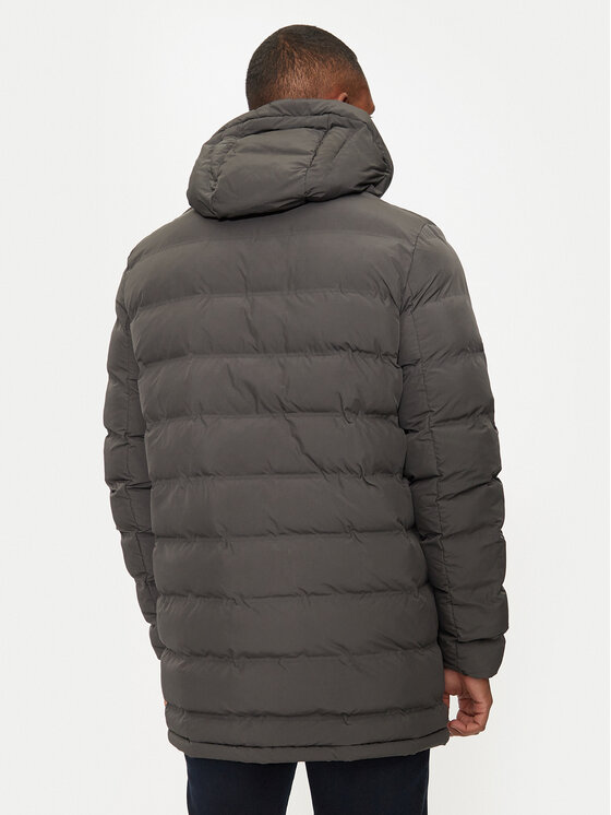 Geox Geox Зимно яке M4628L T3128 F9821 Сив Regular Fit