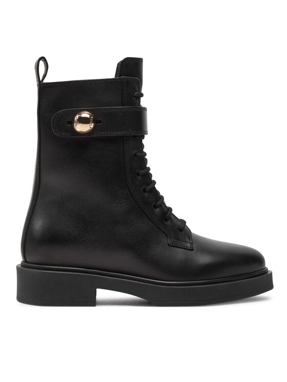 Furla Furla Kotníková obuv Sfera Army YI46SFE WU0000 O6000 Černá