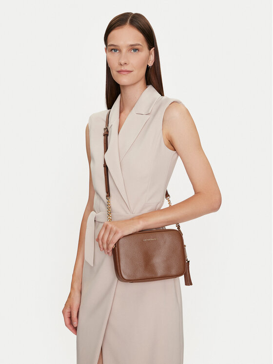 MICHAEL Michael Kors Torebka Crossbodies 32F7GGNM8L Brązowy