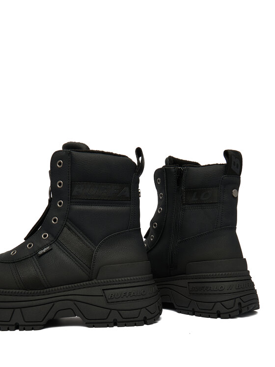 Buffalo Buffalo Ghete Fusion Front Zip 1270130 Negru