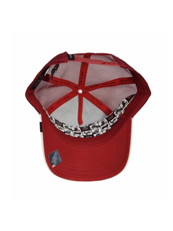 Goorin Bros Goorin Bros Czapka z daszkiem The Black Panther Maroon Trucker Czerwony