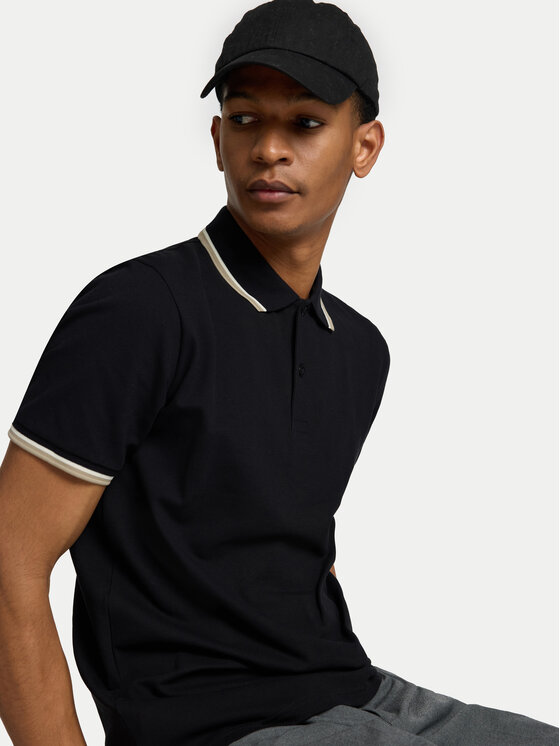 Selected Homme Selected Homme Polo 16095852 Nero Slim Fit