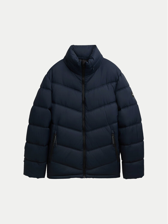 Tom Tailor Tom Tailor Žieminė striukė 1043822 Tamsiai mėlyna Regular Fit