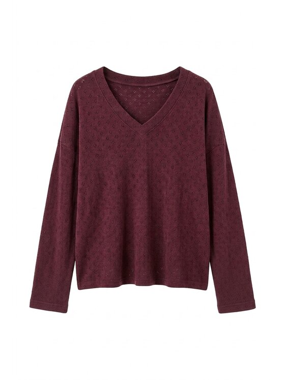 Le Songe Le Songe Longsleeve VIVENNE Fioletowy Oversize