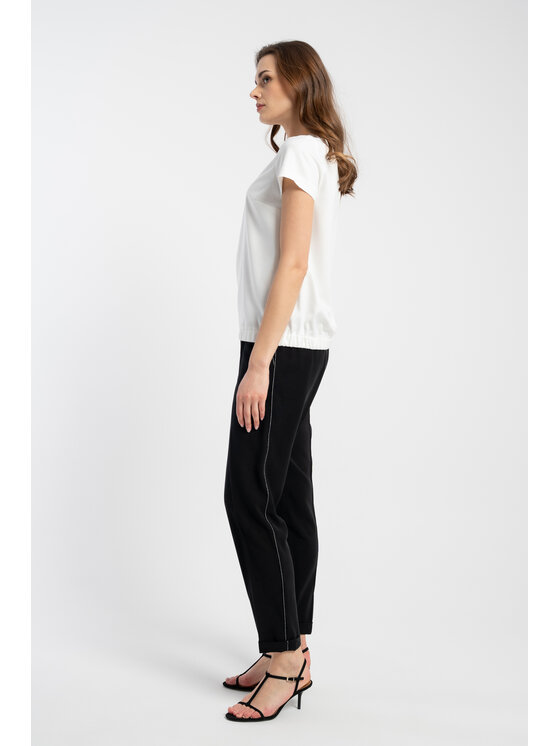 CLICK CLICK Μπλουζάκι 10-6857 Λευκό Regular Fit