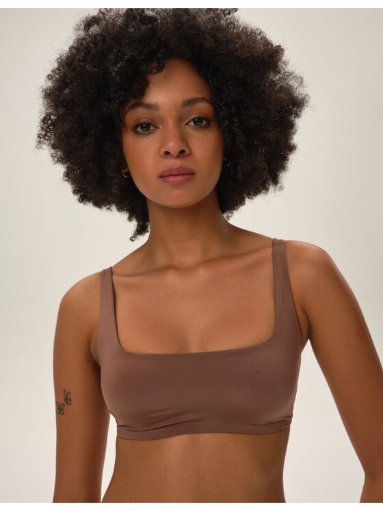 Esotiq Esotiq Top 41843 Beżowy Anatomic Fit