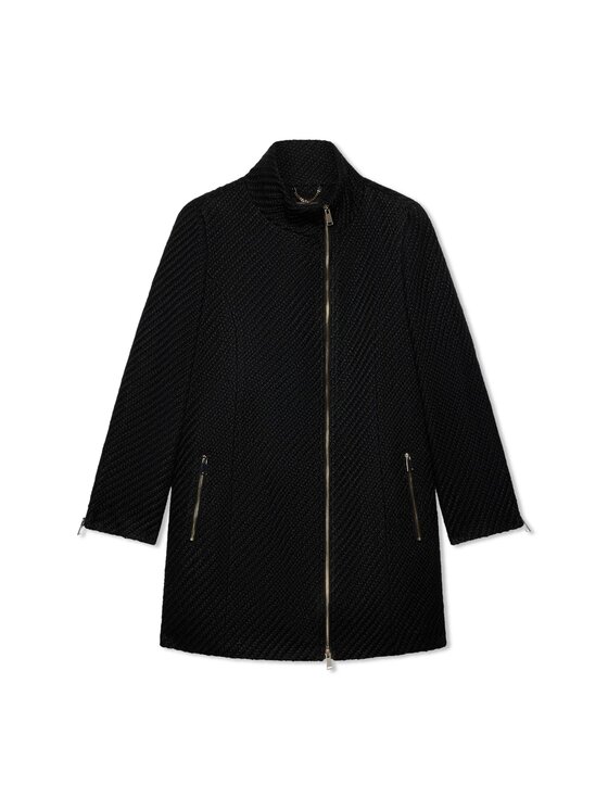 Fiorella Rubino Fiorella Rubino Cappotto invernale 8068T000421N033 Nero Regular Fit