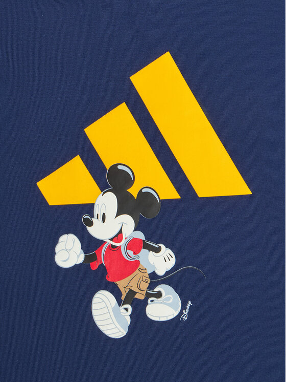 adidas adidas Sada T-shirt a šortky Disney Mickey Mouse JD0377 Tmavomodrá Regular Fit