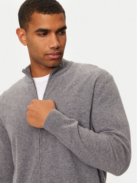 United Colors Of Benetton United Colors Of Benetton Пуловер 1002U500Z Сив Regular Fit