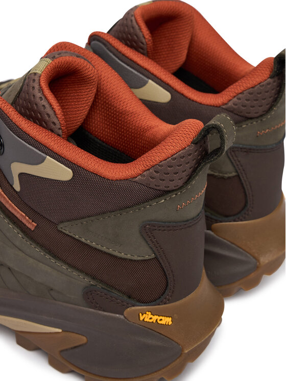 Merrell Merrell Trekingová obuv Moab Speed 2 Leather MID Waterproof J037781 Zelená