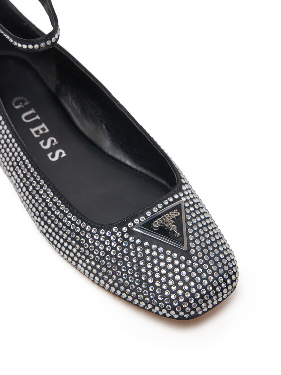 Guess Guess Baleriny FLPLVS SAT02 Czarny