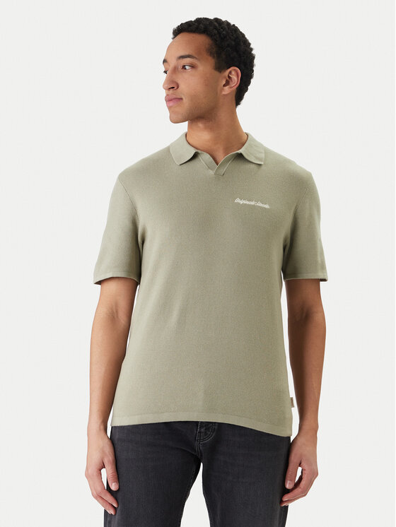 Jack & Jones Tricou polo Norrebro 12297926 Verde Relaxed Fit