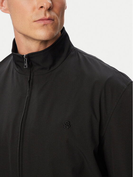BOSS BOSS Преходно яке H-Carvo 50567690 Черен Regular Fit