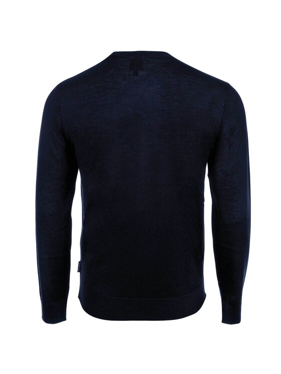 Armani Exchange Armani Exchange Sweter 8NZM3A ZM8AZ Niebieski Regular Fit