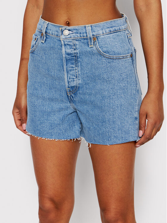 Levi's Džínsové šortky 77879-0005 Slim Fit