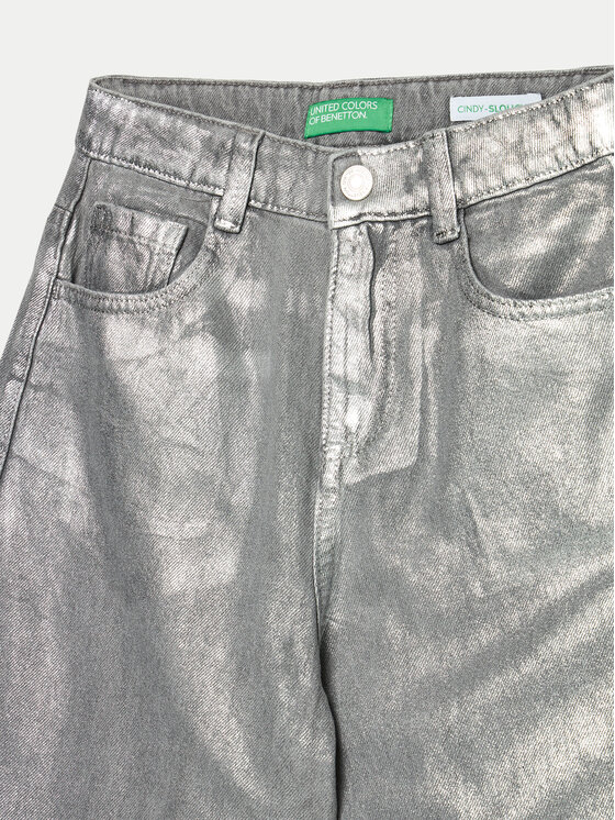 United Colors Of Benetton United Colors Of Benetton Jeansy 48UHCE03M Šedá Regular Fit