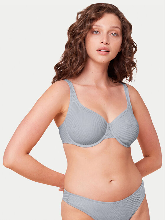 Triumph Reggiseno con ferretto Harmony Spotlight 10215944 Blu, taglia : 80C