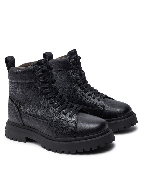 Tommy Jeans Tommy Jeans Turistická obuv Tjm Warm Lining Boot EM0EM01274 Černá
