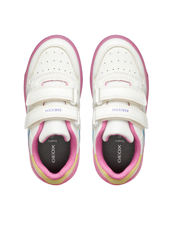 Geox Geox Sneakersy J Washiba Girl J45HXB 0003W C1364 M Biały