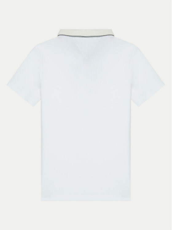 Tommy Hilfiger Tommy Hilfiger Поло KB0KB09332 Білий Regular Fit