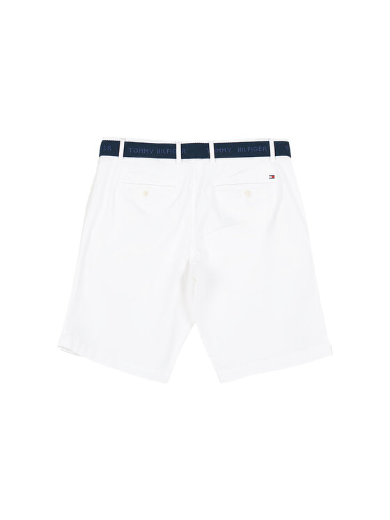 Tommy Hilfiger Tommy Hilfiger Pantaloncini MW0MW24874YCF Bianco Regular Fit
