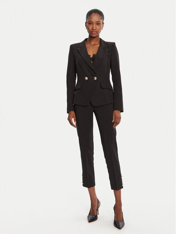Rinascimento Rinascimento Sakoi CFC0126221003 Crna Slim Fit