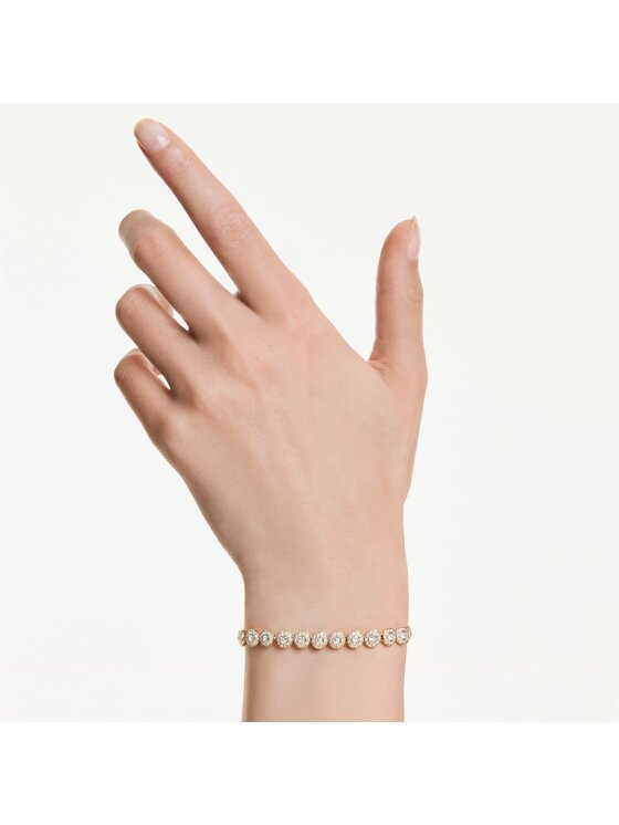 Swarovski Swarovski Bransoletka Una Angelic 5749386 Złoty