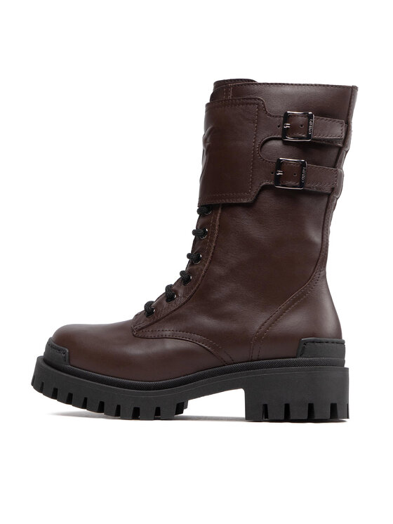PINKO Pinko Pohodni čevlji Cumino Bootie 1H2135 A072 Rjava