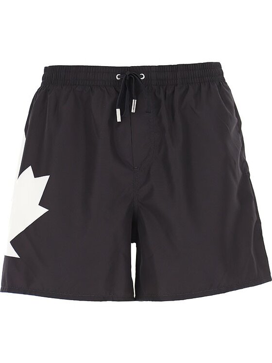 Dsquared2 Underwear Dsquared2 Underwear Plavecké šortky D7B554210 Černá Regular Fit