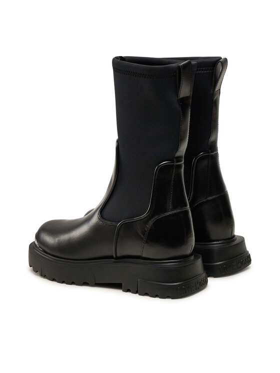 LOVE MOSCHINO LOVE MOSCHINO Čizme JA24114G0LIM600A Crna