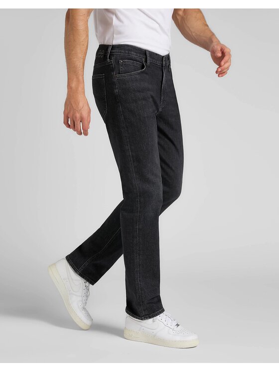Lee Lee Jeansy WEST Szary Straight Leg