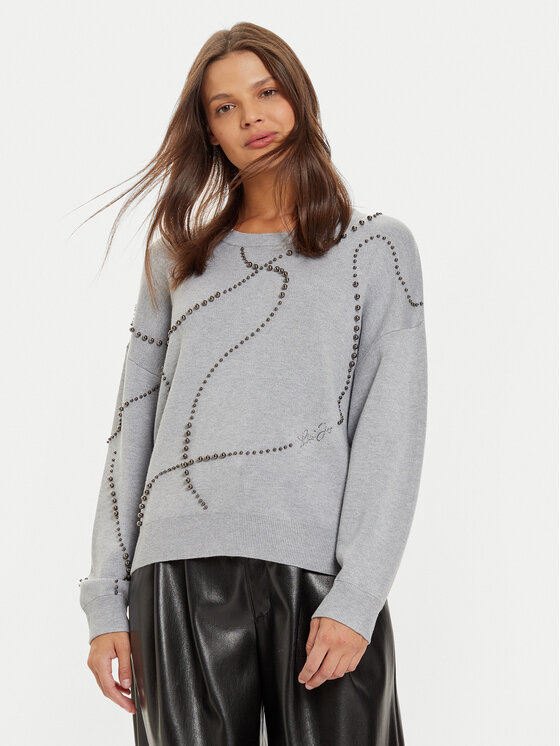 Liu Jo Liu Jo Maglione WF4174 MS49I Grigio Regular Fit