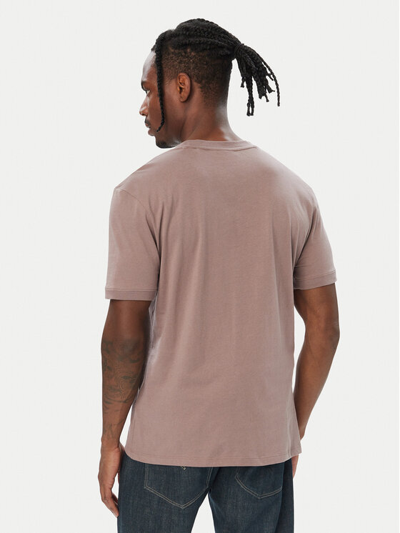 HUGO HUGO Тишърт Diragolino212 50447978 Кафяв Regular Fit