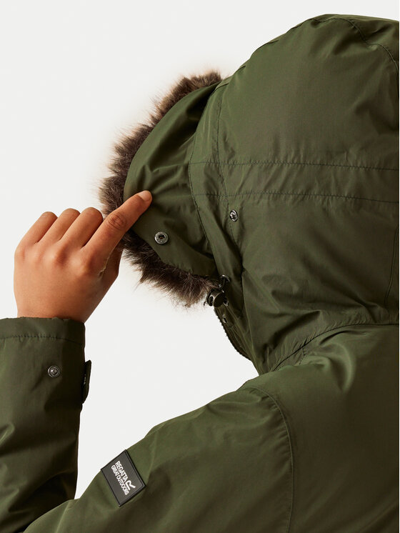 Regatta Regatta Parka Sabinka II RWP404 Zielony Regular Fit