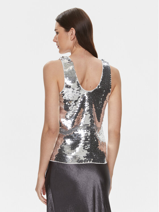 Samsøe Samsøe Samsøe Samsøe Top Lykke F23400085 Argento Regular Fit