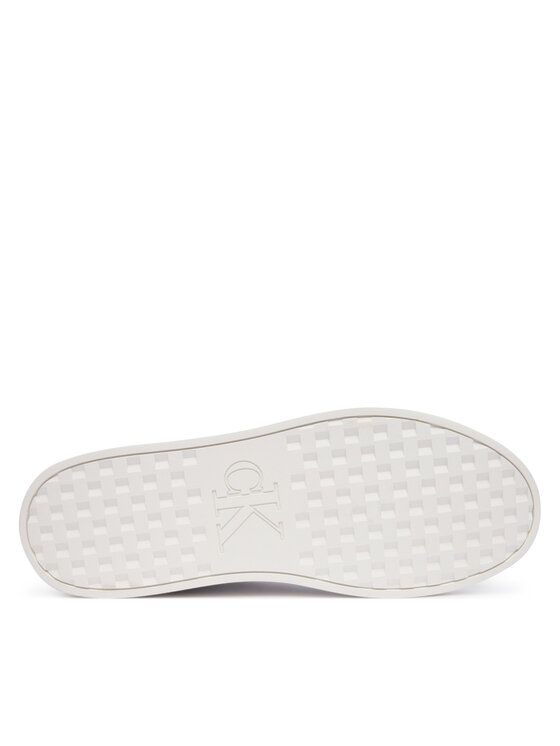 Calvin Klein Calvin Klein Sneakersy 3 Cupsole Derby Pu Smo HM0HM02458 Biały