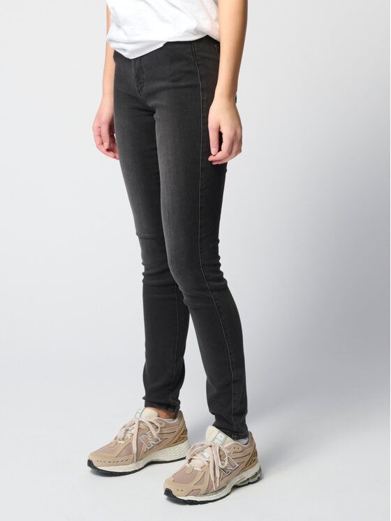 TeeShoppen TeeShoppen Jeansy Oryginalne dżinsy chude Czarny Skinny Fit