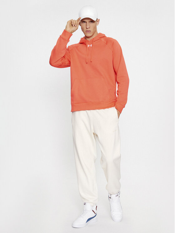 Under Armour Under Armour Bluză Ua Rival Fleece Hoodie 1379757 Roșu Loose Fit