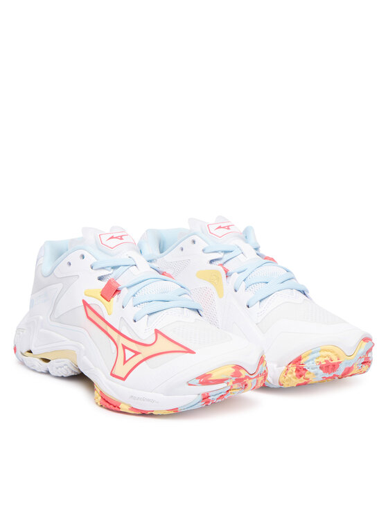Mizuno Mizuno Batai uždaroms aikštelėms Wave Lightning Z8 V1GC2400 Balta