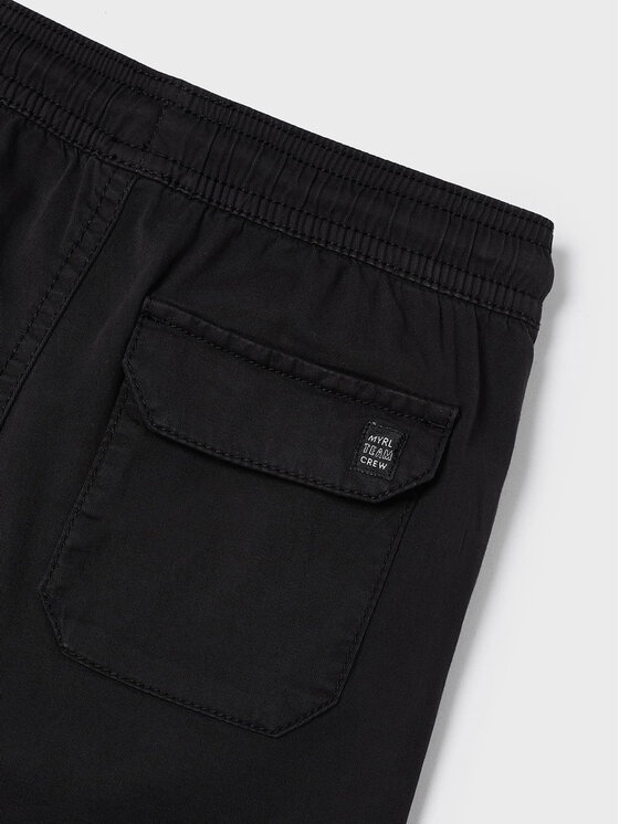 Mayoral Mayoral Pantaloni di tessuto 3521 Nero Skater Fit