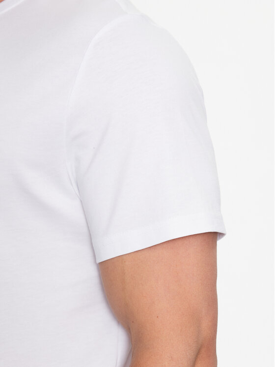 4F 4F T-krekls 4FSS23TTSHM539 Balts Regular Fit