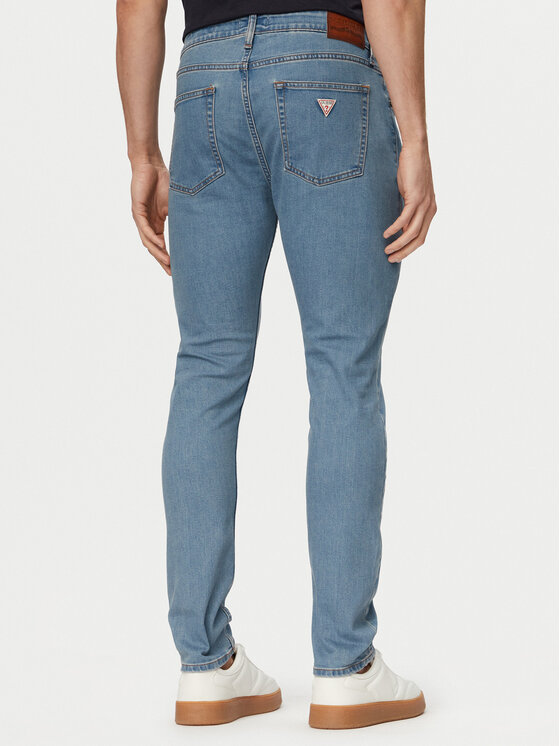 Guess Guess Футболка M6GI21 K3053 Cиній Regular Fit