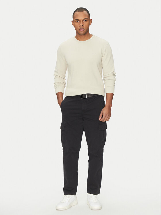BOSS BOSS Majica dugih rukava Tempesto 50520725 Bež Regular Fit