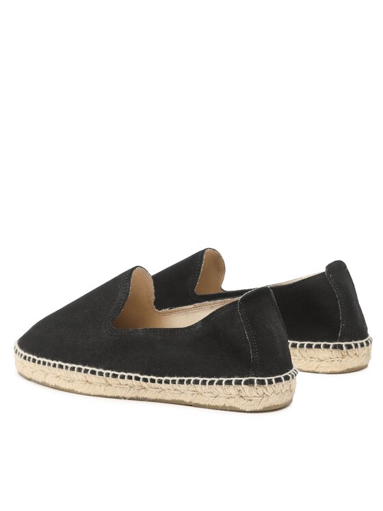 Manebi Manebi Espadrilky Flat Espadrilles K 1.0 C0 Čierna