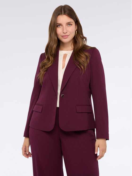 Fiorella Rubino Fiorella Rubino Giacca outdoor Q528T000211N036 Bordeaux A-Line Fit