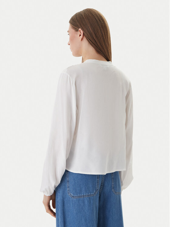 ONLY ONLY Bluzka Lennyo 15366732 Biały Regular Fit